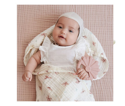 Pack de 3 Muselinas Creme  Dusty Rose