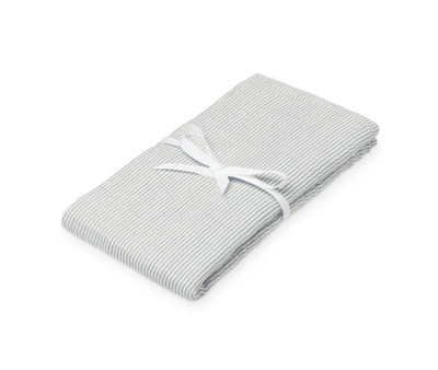 Muselina Rayas Clásicas Azul