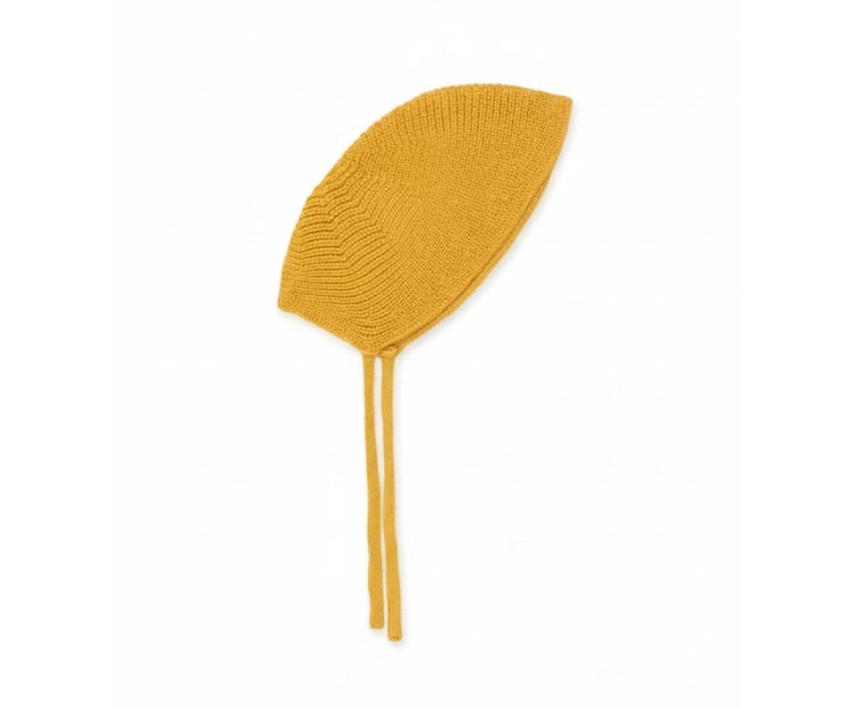 Cuffietta Baby Gommu Solid Mustard