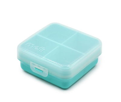 4 Compartimentos Snackle Box Petite Azul