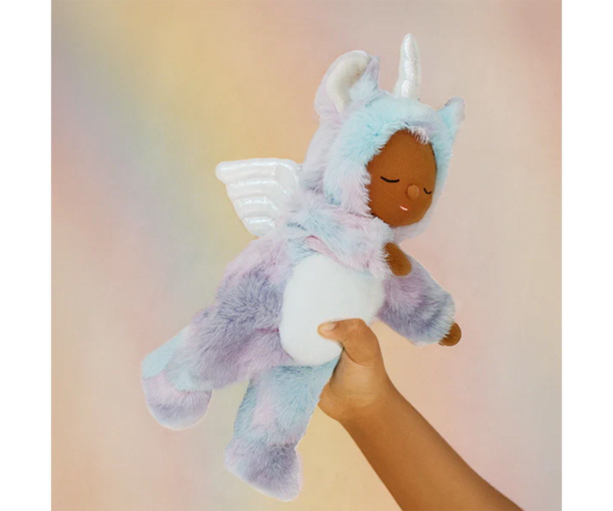 Bambola Dinkum Cozy Unicorn Stardust Rainbow