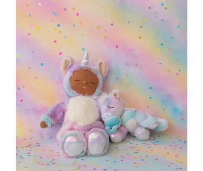 Bambola Dinkum Cozy Unicorn Stardust Rainbow