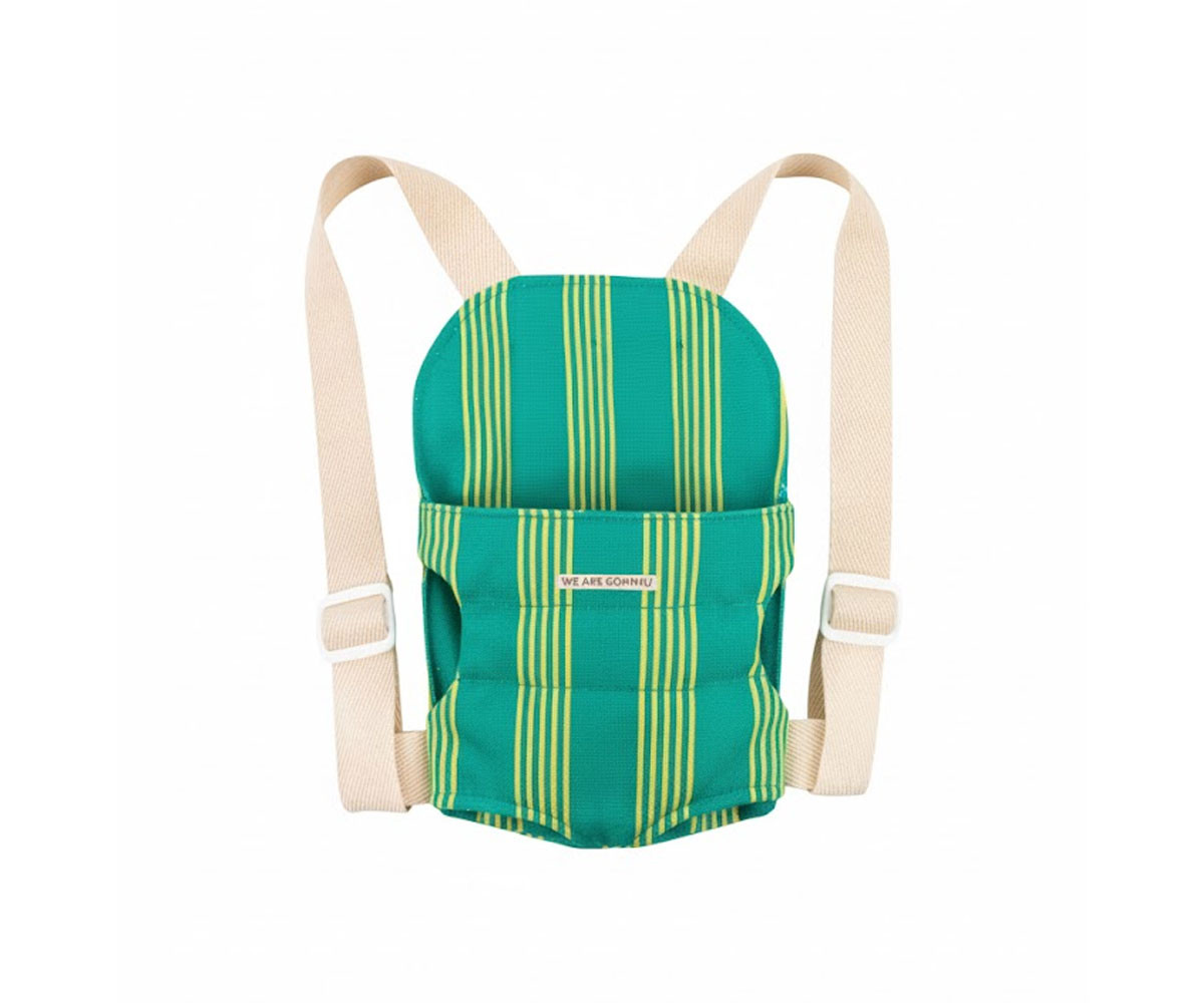 Marsupio Bambole Big Stripes Green