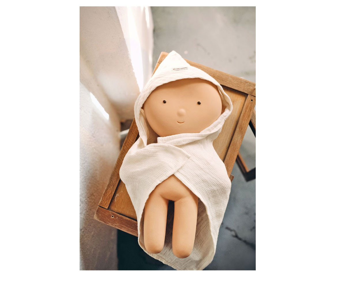 Toalla para Muñecos Cream