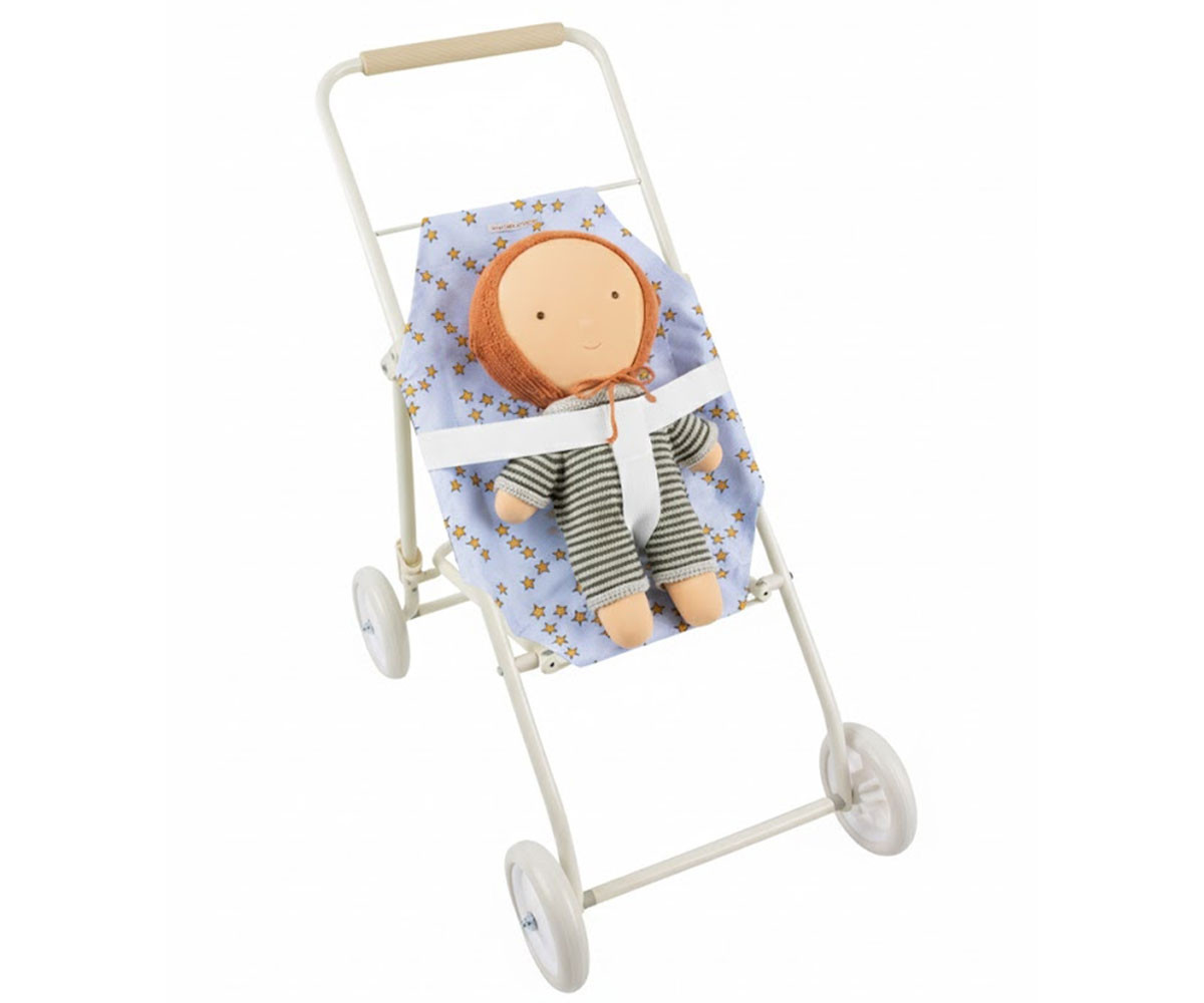 Silleta Grande para Muñecos Gommu Stars Grey
