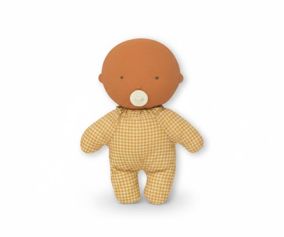 Mini Baby Gommu Almond Corpo Cotone Vichy