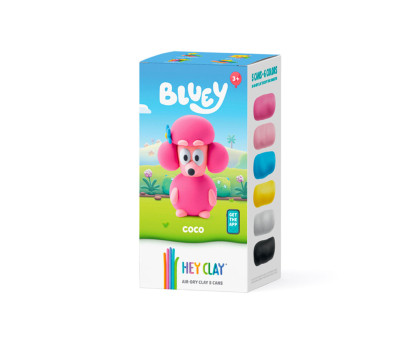 Plastilina Interattiva Bluey Coco (5 vasetti)