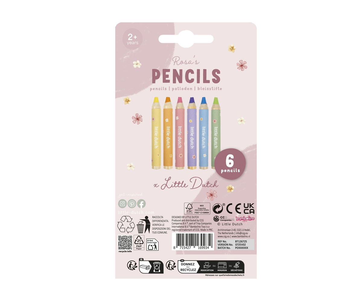 Lápices Gruesos Rosa