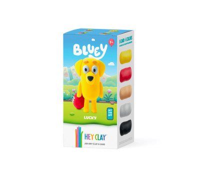 Plastilina Interattiva Bluey Lucky (5 vasetti)