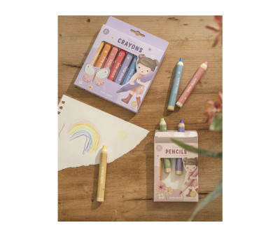 Crayones de Cera Rosa