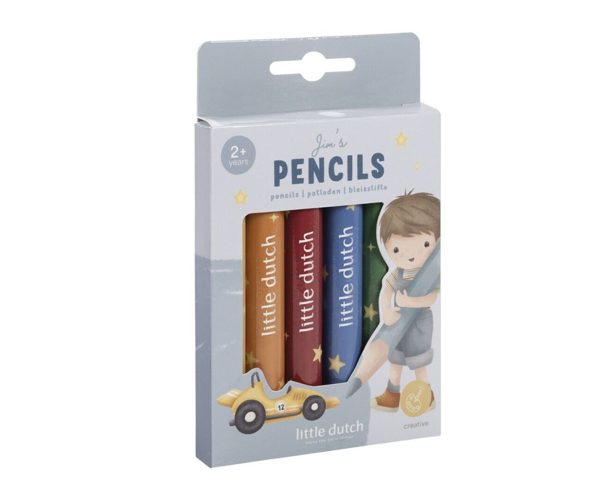 Lápices Gruesos Colores Jim