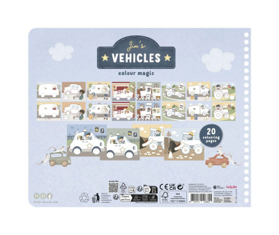 Libro Mágico Vehículos con Jim