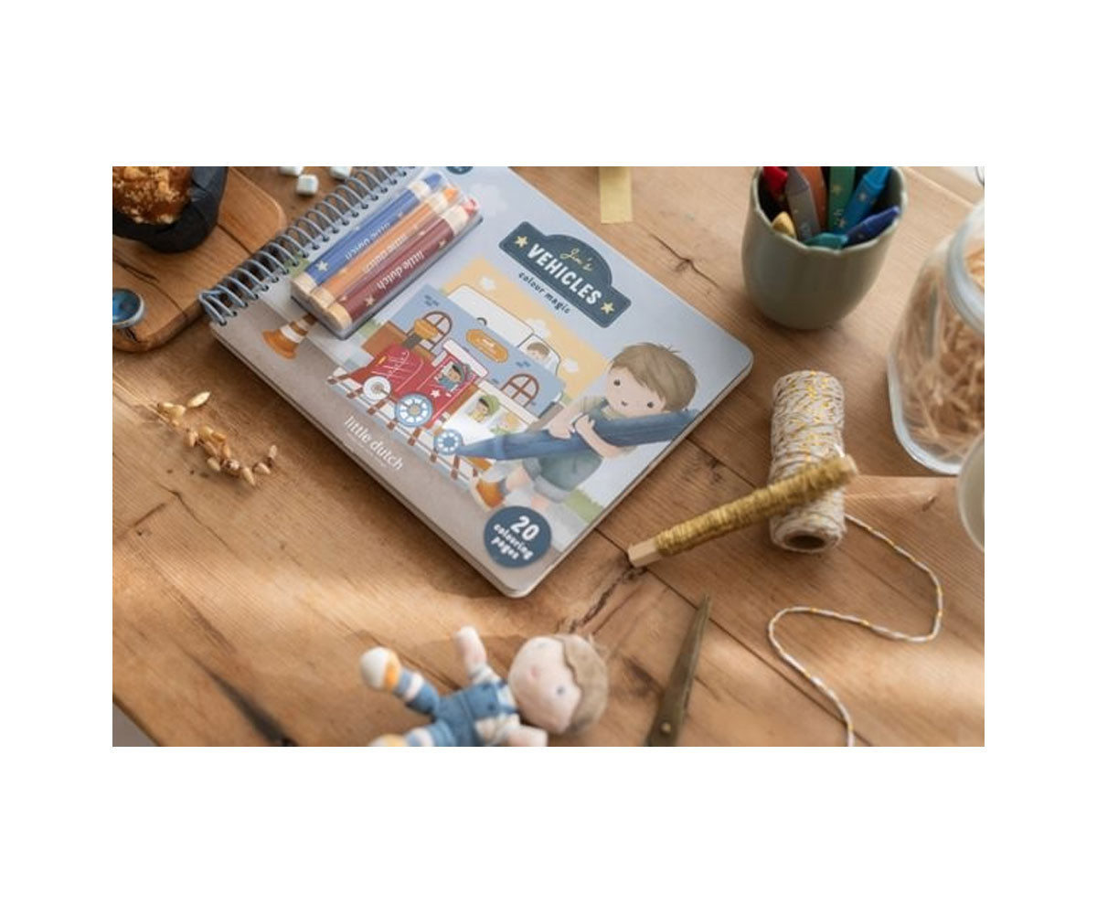 Libro Mágico Vehículos con Jim