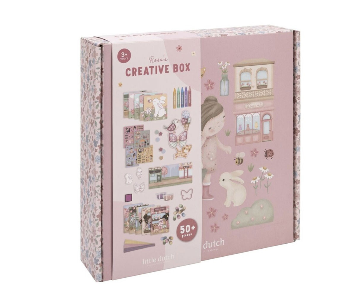 Caja de Creatividad Grande Rosa