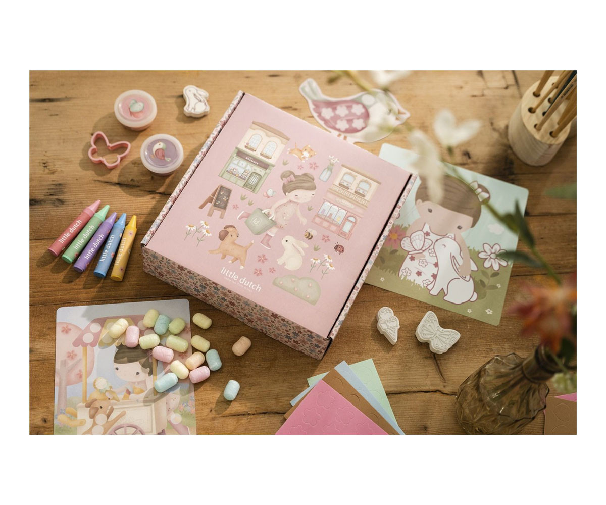 Caja de Creatividad Grande Rosa