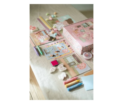 Caja de Creatividad Grande Rosa