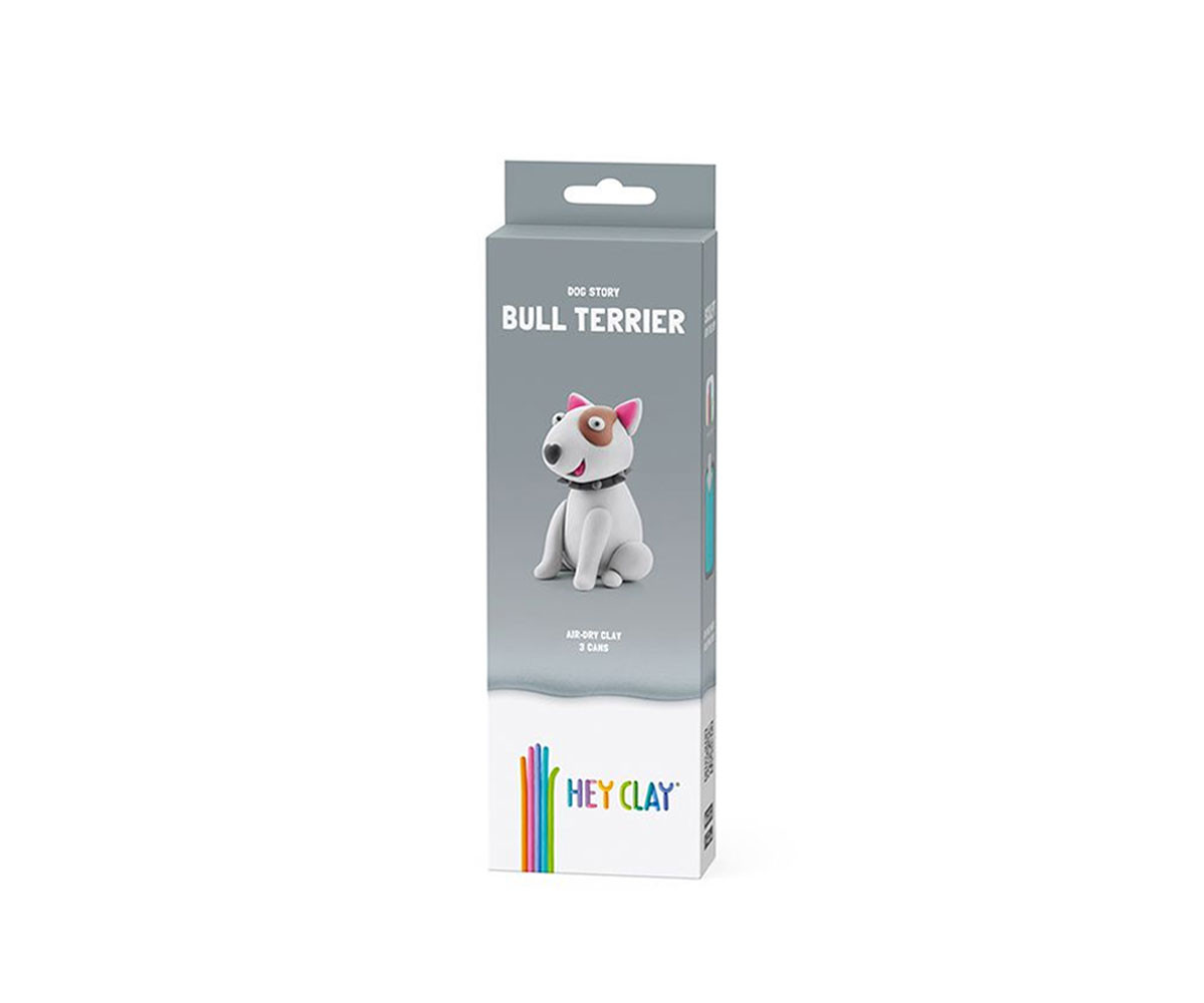 Plastilina Interattiva Bull Terrier (3 vasetti)