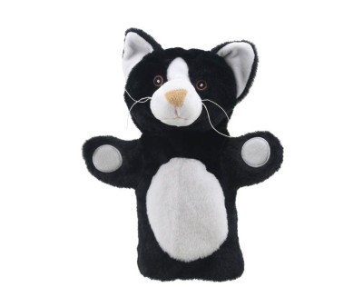 Marioneta Eco Cat Blanco y Negro