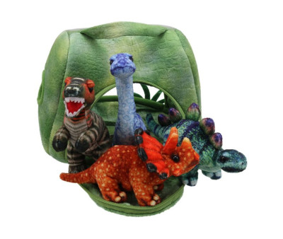 Casa de Marionetas de Dedo Dinosaurios