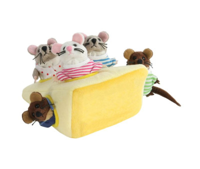 Casa de  Marionetas de dedo Ratones