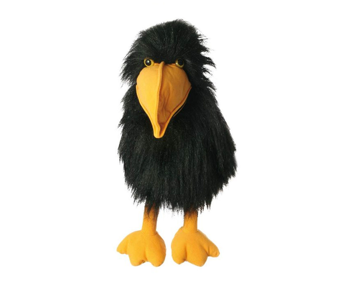 Marioneta de Mano Cuervo