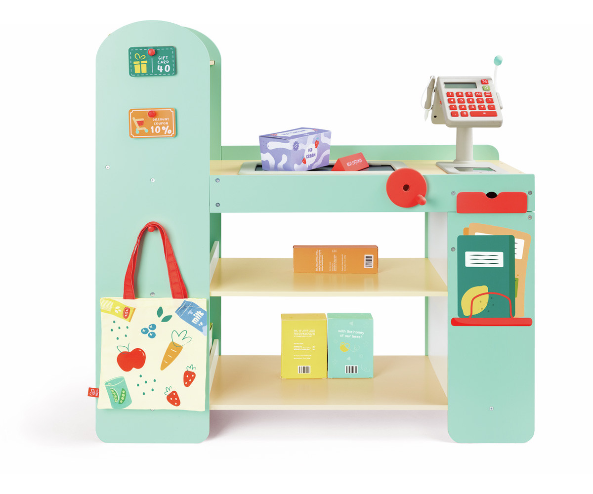 Supermercato in Legno Hape Smart & Wooden