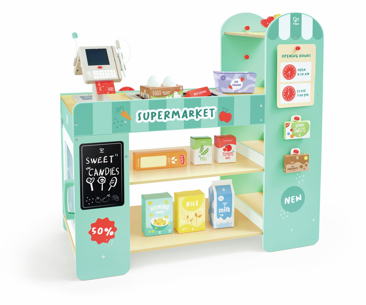 Supermercato in Legno Hape Smart & Wooden