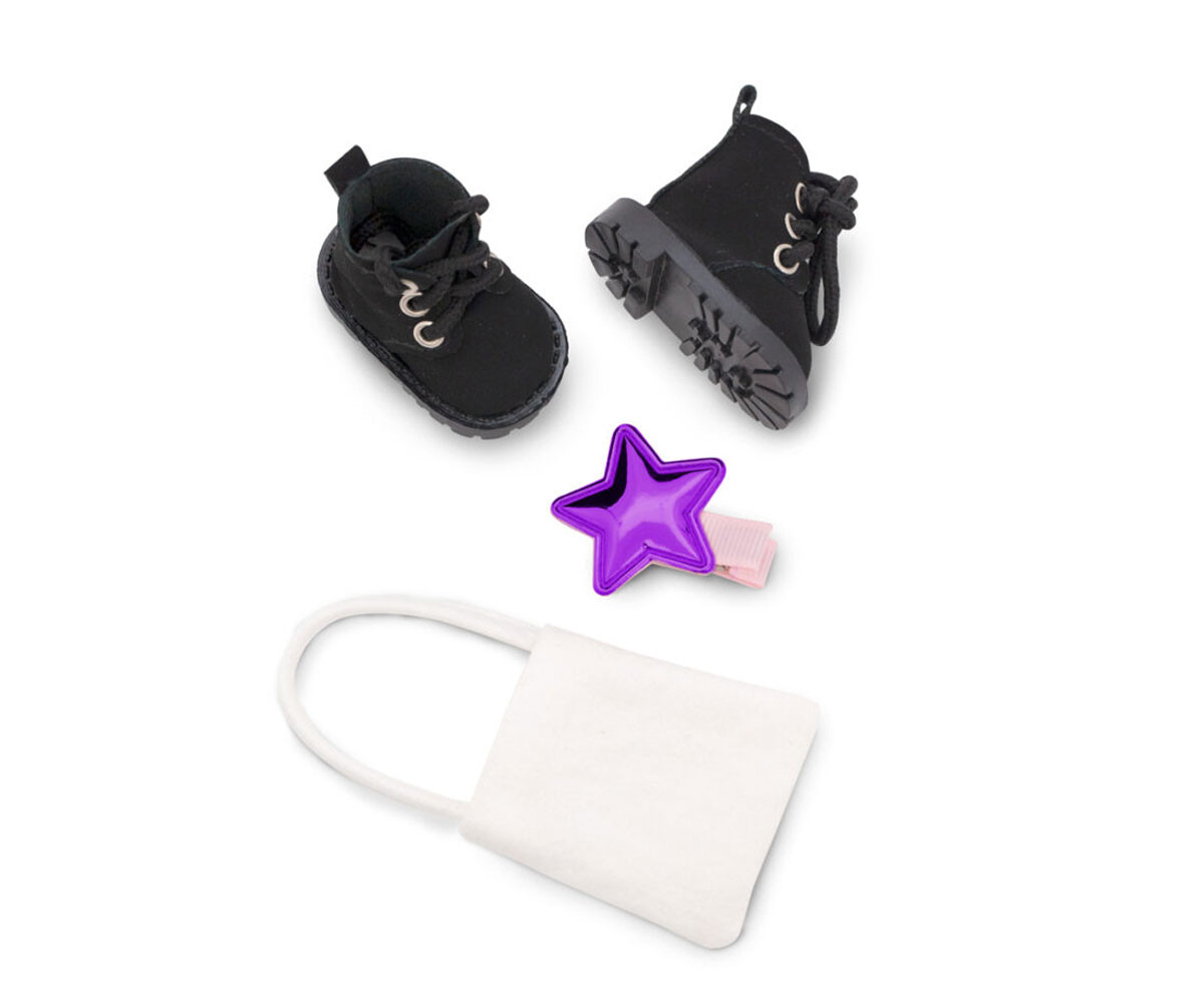 Conjunto Calzado y  Complementos para Muñecos 20cm Sweet Sister