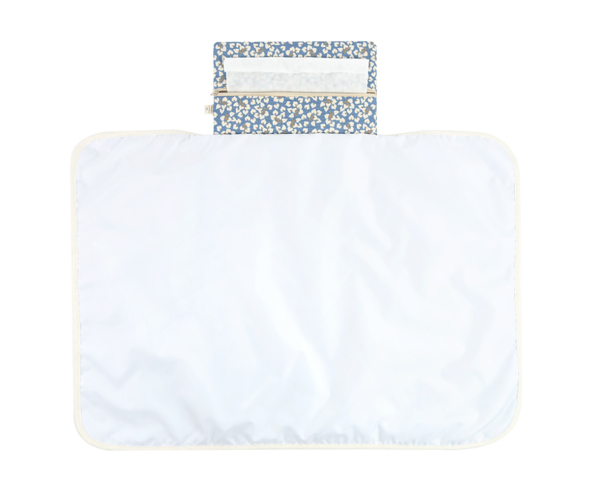 Cambiador de Viaje Impermeable Yumiko Blue