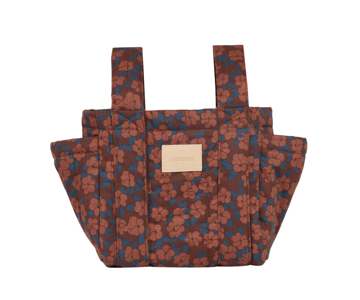 Bolso Organizador Hyde Park Maroon Poppies