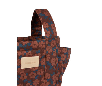 Bolso Organizador Hyde Park Maroon Poppies