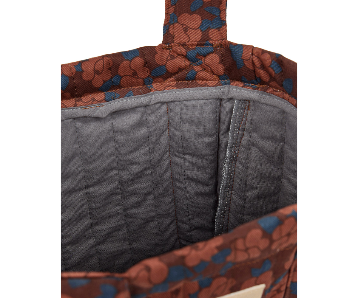 Bolso Organizador Hyde Park Maroon Poppies