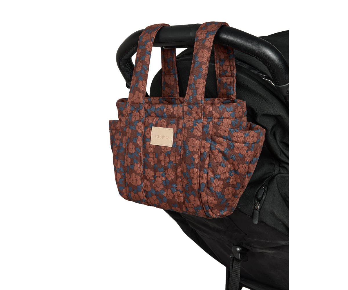 Bolso Organizador Hyde Park Maroon Poppies