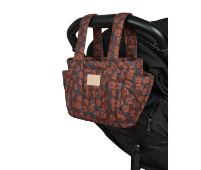Bolso Organizador Hyde Park Maroon Poppies