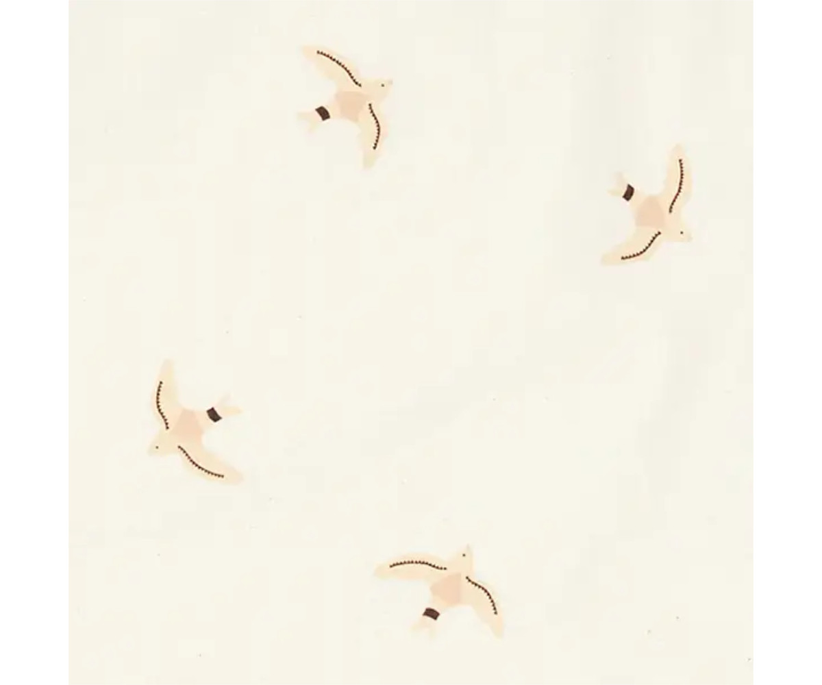 Manta de Invierno Wabi Sabi Nude Haiku Birds Natural