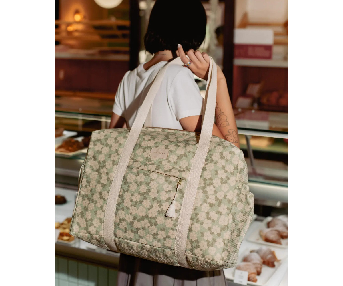 Bolso de Maternidad Impermeable Green Sakura