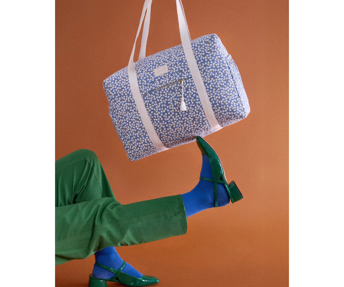 Bolso de Maternidad Impermeable Opera Yumiko Blue