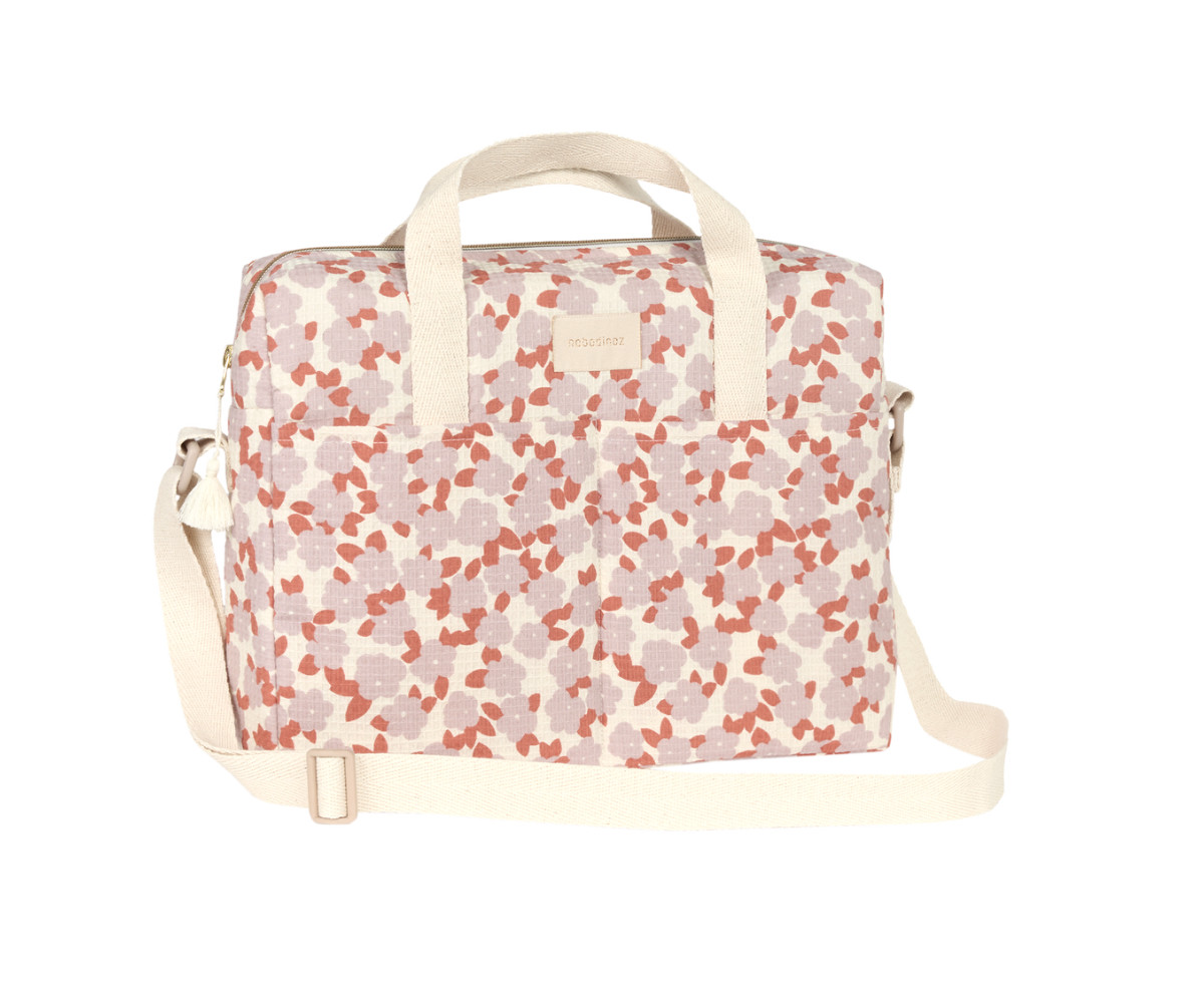 Bolso Cambiador Impermeable Mauve Sakura