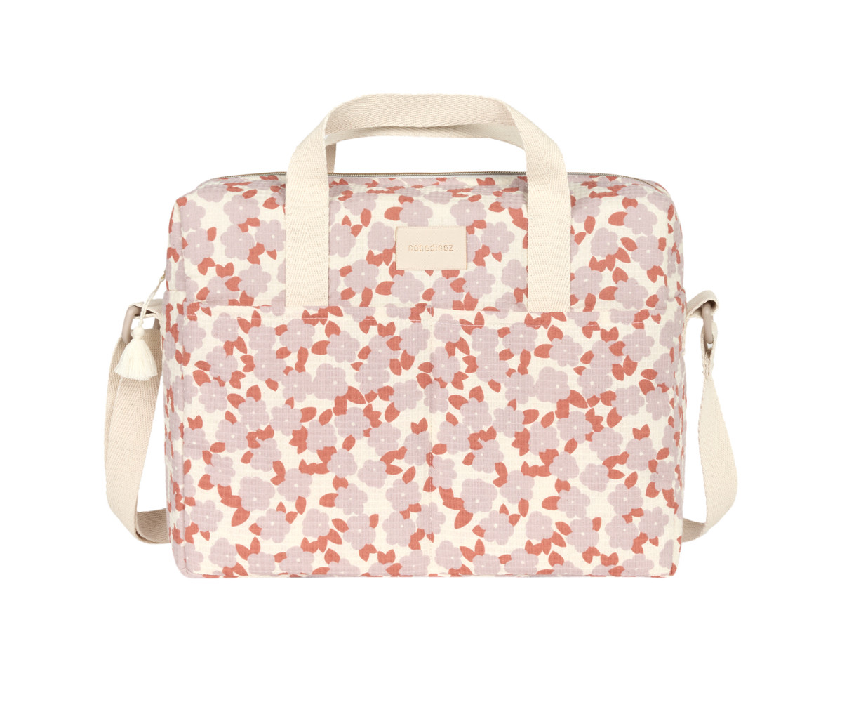 Bolso Cambiador Impermeable Mauve Sakura