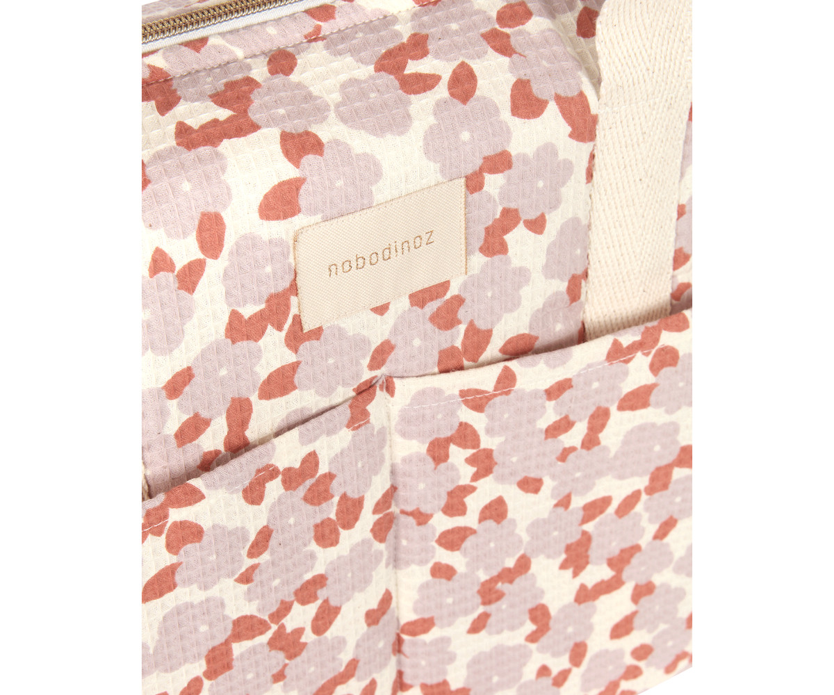 Bolso Cambiador Impermeable Mauve Sakura