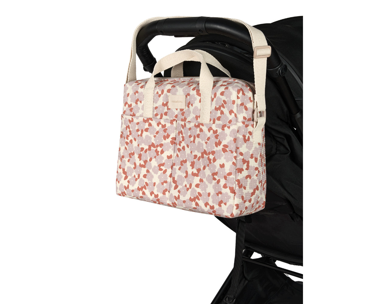 Bolso Cambiador Impermeable Mauve Sakura