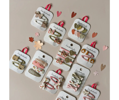 4 Clips de Tela Elsie