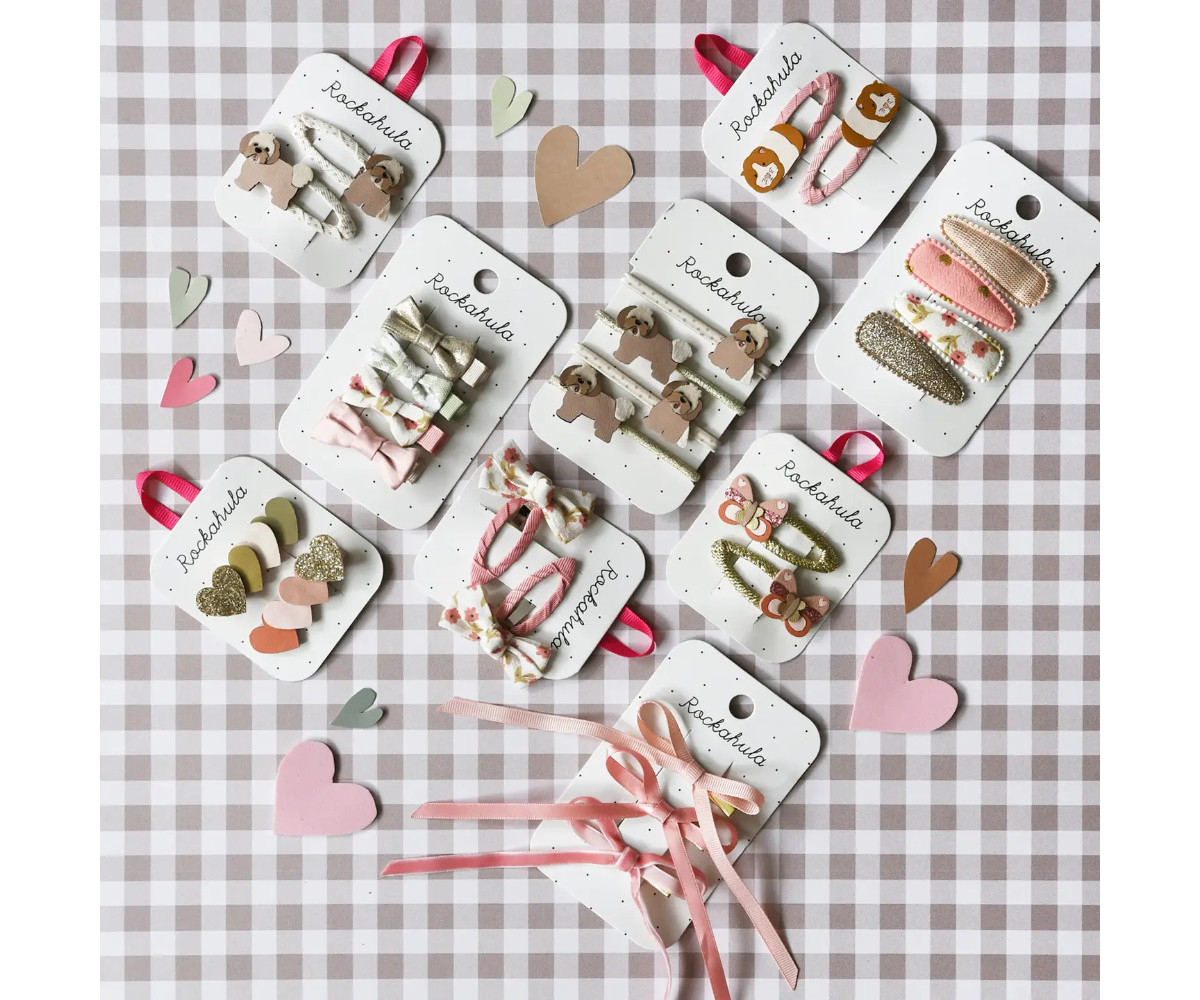 4 Clips de Tela Elsie