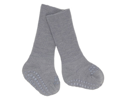 Calzine Antiscivolo Lana Merinos Grey Melange