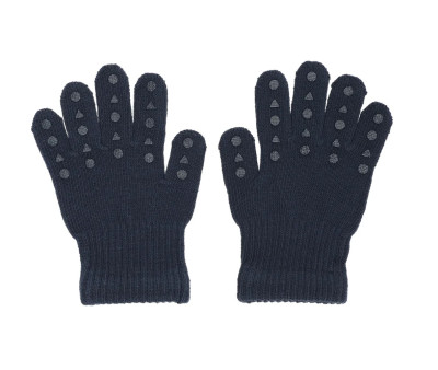 Guanti GobabyGo Antiscivolo Lana Merinos Navy Blue
