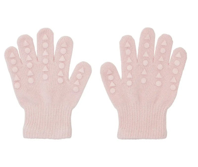 Guanti GobabyGo Antiscivolo Lana Merinos Soft Pink