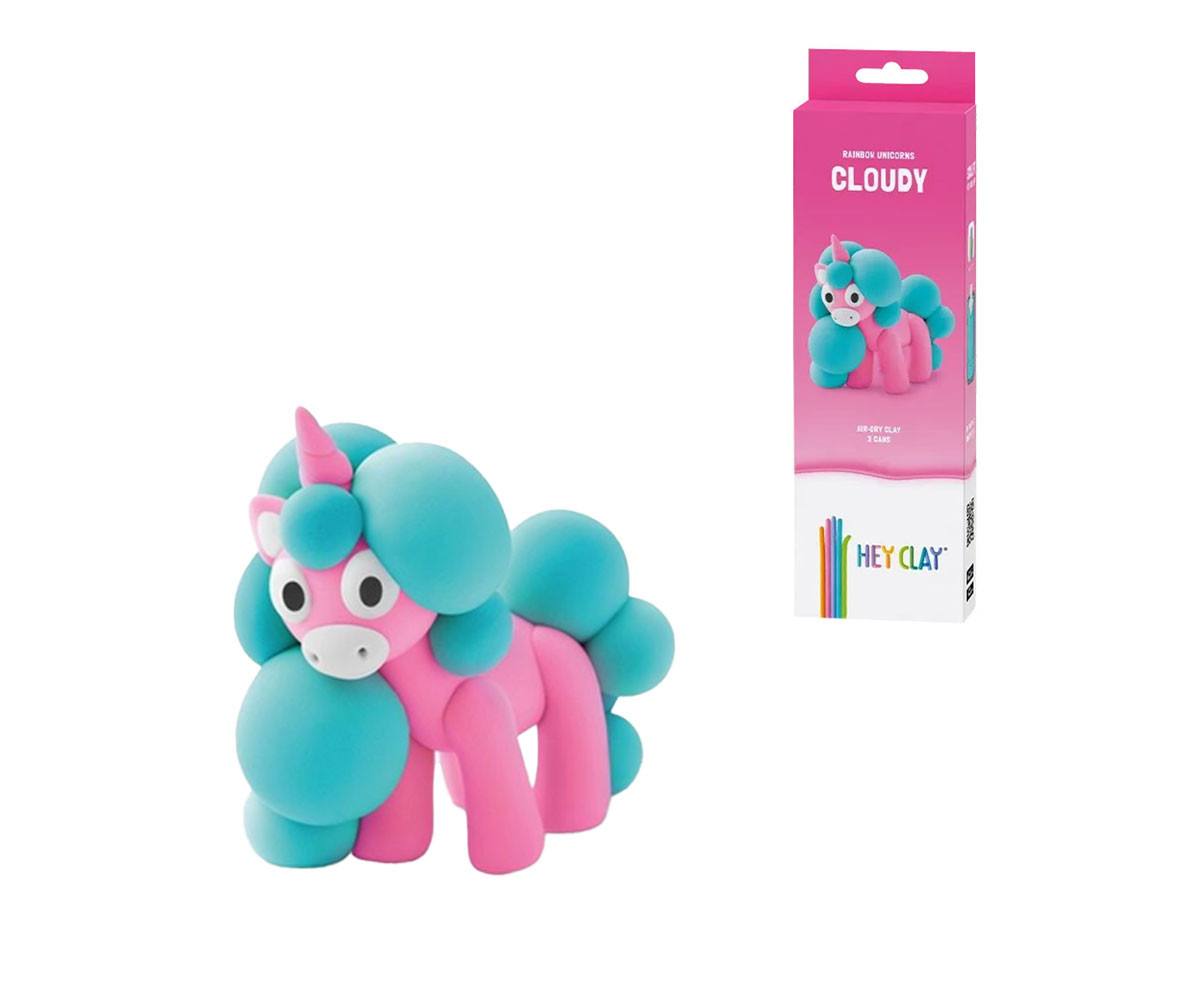 Plasticina interativa Rainbow Unicorn (3 cores)