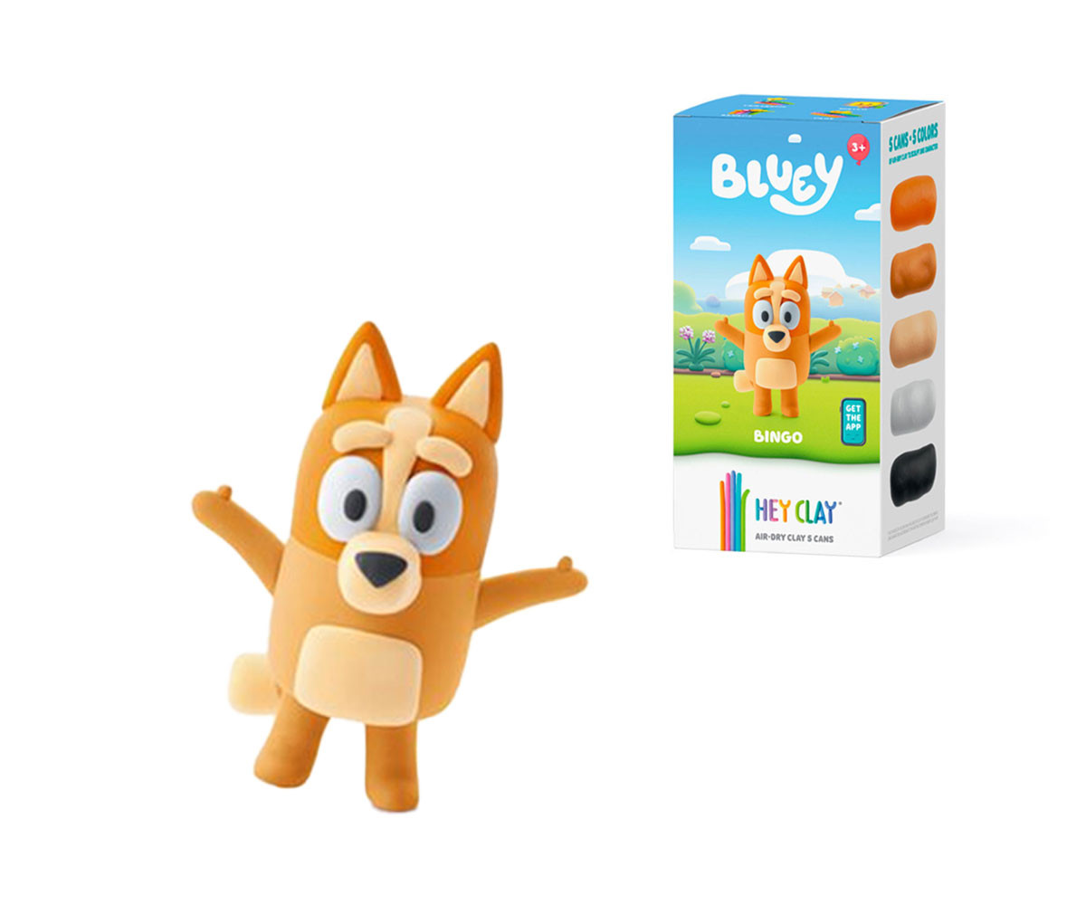 Plasticina interativa Bluey Bingo (5 cores)