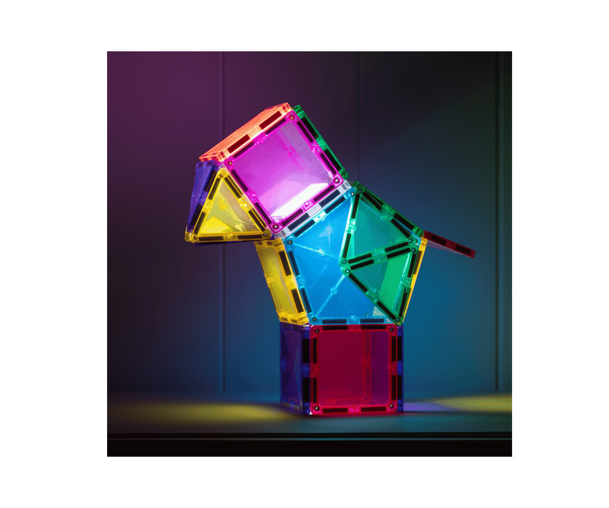 Construcción Connetix Light Star 28 piezas