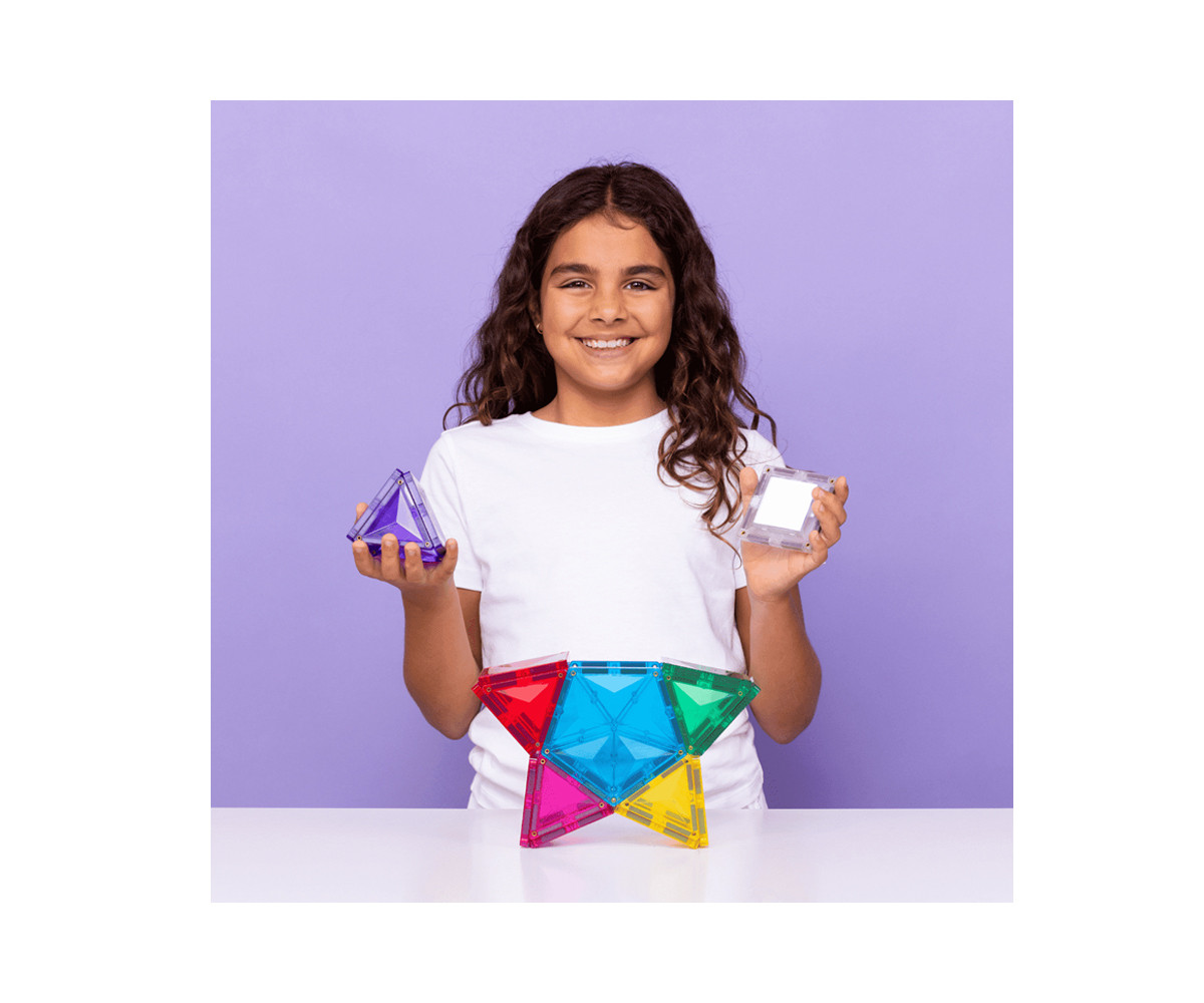 Construcción Connetix Light Star 28 piezas